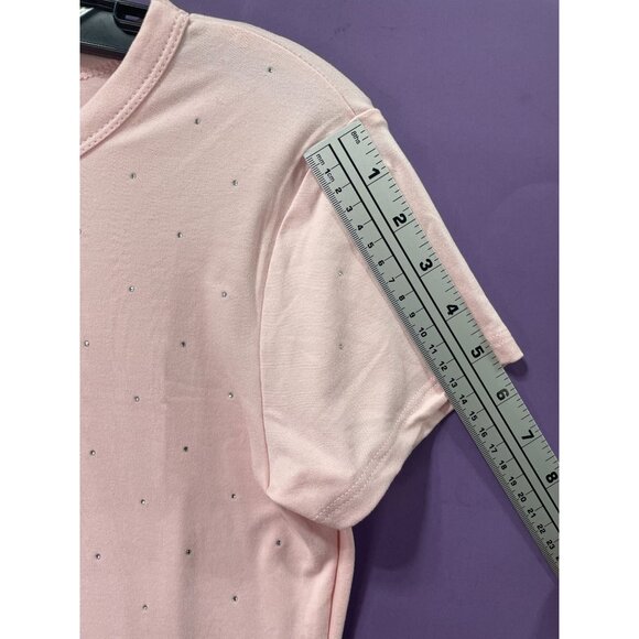 Rue 21 - Women's Short Sleeves T-Shirt - Pink - Medium - Picture 7 of 12